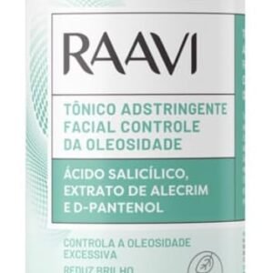 Raavi - Tônico Adstringente Facial Controle da Oleosidade Pele Mista e Oleosa 200ml