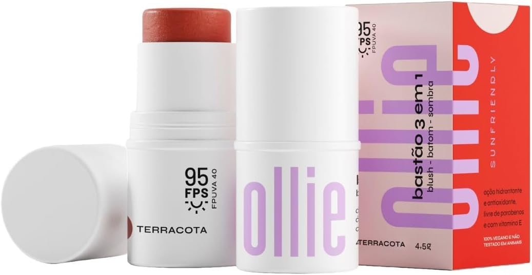 Blush Batom e Sombra FPS 95 Terracota