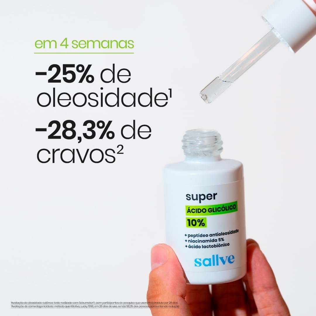 Sallve Super Ácido Glicolico 10% 30ml - Image 5
