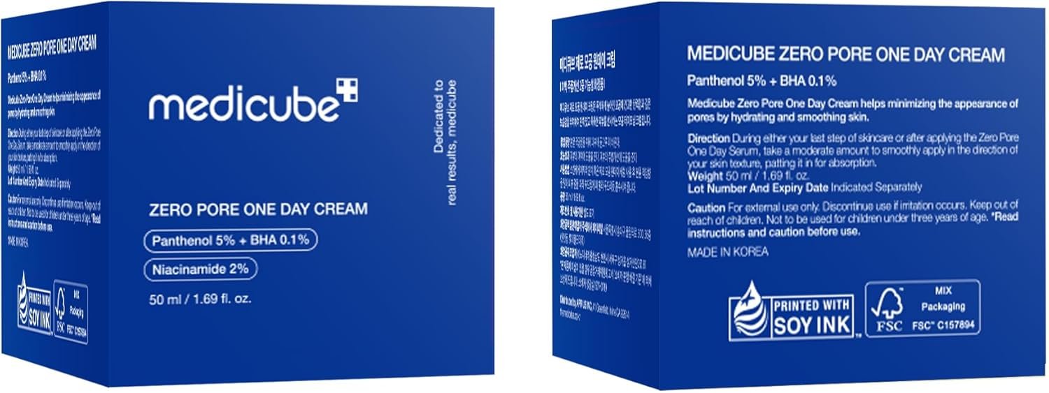 medicube Medicube Zero Pore One-Day Cream 1,7 Fl.Oz - Image 7