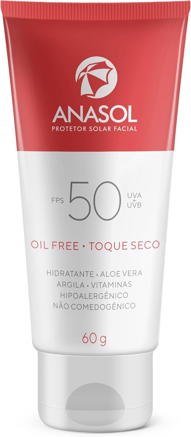 Anasol Protetor Solar Facial FPS50 60g